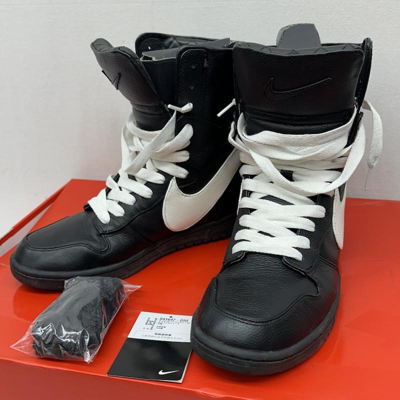ナイキ NIKE スニーカー スニーカー Riccardo Tisci NikeLab Dunk Lux High リカルド ティッシ ダンク ラックス ハイ スニーカー 841647-010 27.5cm 黒 / ブラック / black メンズ USED 古着 中古 50170465