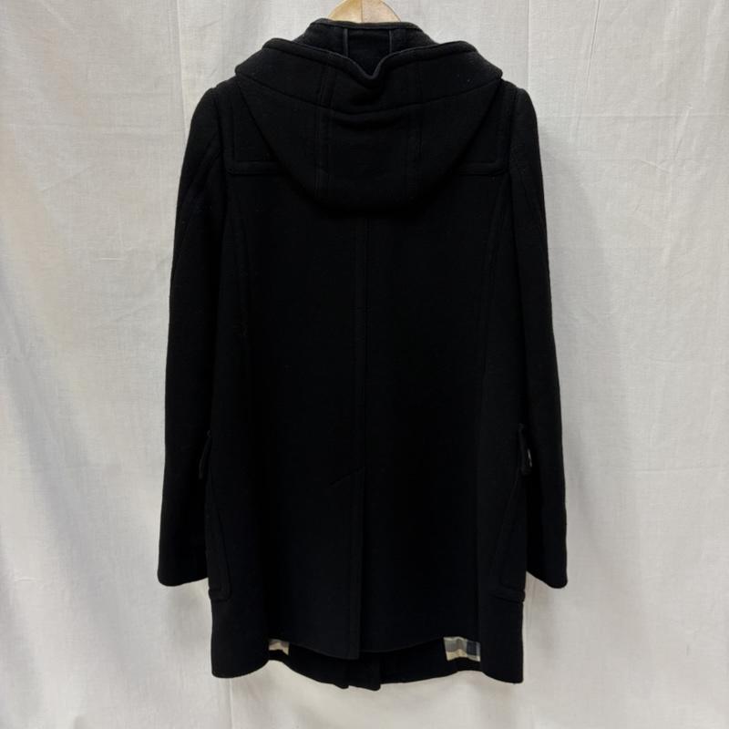 バーバリー BURBERRY コート コート一般 LONDON ウール ダッフル コート ノバチェック 38 黒 / ブラック / black レディース USED 古着 中古 50170488