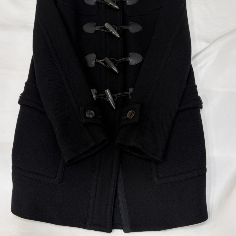 バーバリー BURBERRY コート コート一般 LONDON ウール ダッフル コート ノバチェック 38 黒 / ブラック / black レディース USED 古着 中古 50170488