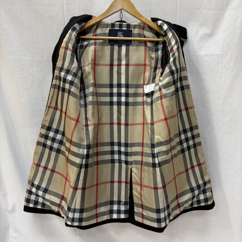 バーバリー BURBERRY コート コート一般 LONDON ウール ダッフル コート ノバチェック 38 黒 / ブラック / black レディース USED 古着 中古 50170488