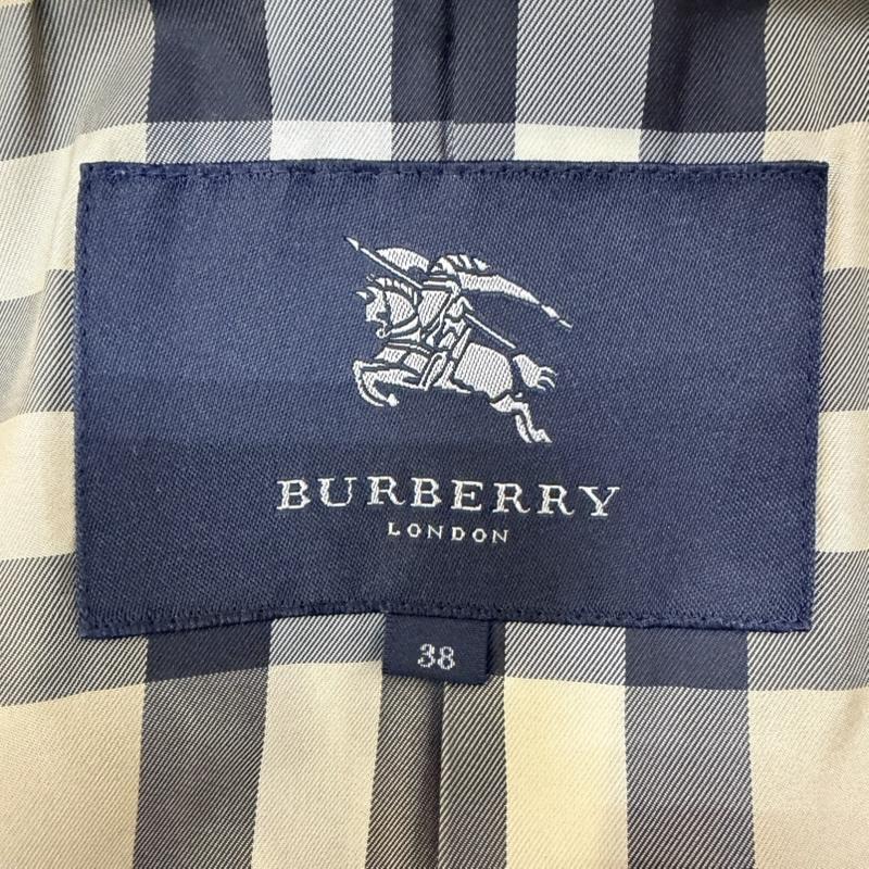 バーバリー BURBERRY コート コート一般 LONDON ウール ダッフル コート ノバチェック 38 黒 / ブラック / black レディース USED 古着 中古 50170488