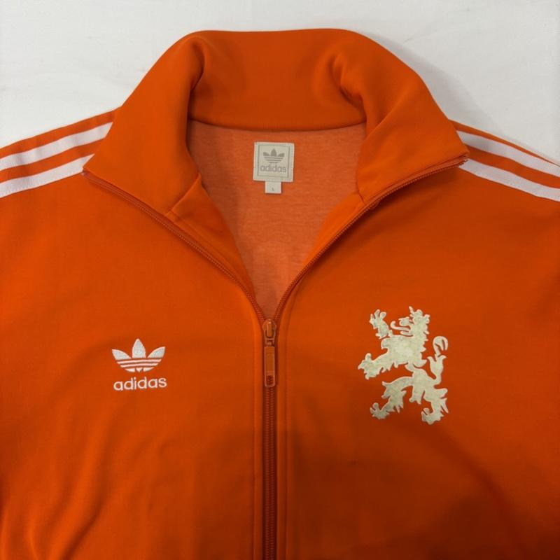 アディダス adidas ジャケット、上着 ジャンパー、ブルゾン FIFA 06年 オランダ代表モデル トラック ジャケット ジャージ L 橙 / オレンジ / orange メンズ USED 古着 中古 50170512