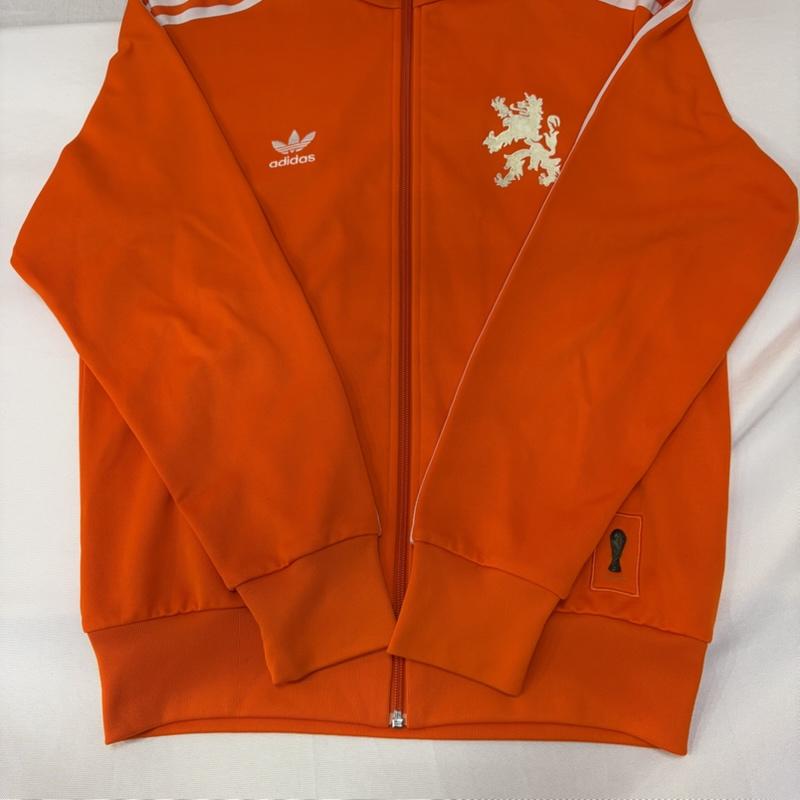 アディダス adidas ジャケット、上着 ジャンパー、ブルゾン FIFA 06年 オランダ代表モデル トラック ジャケット ジャージ L 橙 / オレンジ / orange メンズ USED 古着 中古 50170512