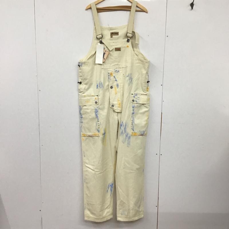 ナイジェルケーボン Nigel Cabourn サロペット・オーバーオール サロペット、オーバーオール 8039-13-50520 LYBRO ペイント タグ付き  アイボリー / アイボリー /  メンズ USED 古着 中古 10139413