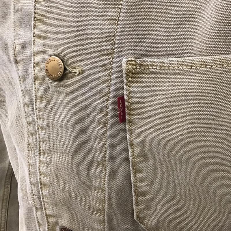 リーバイス Levi s ジャケット、上着 ジャケット、ブレザー pc9-29655-0003 カバーオール M 無地 ベージュ / ベージュ /  メンズ USED 古着 中古 10123489