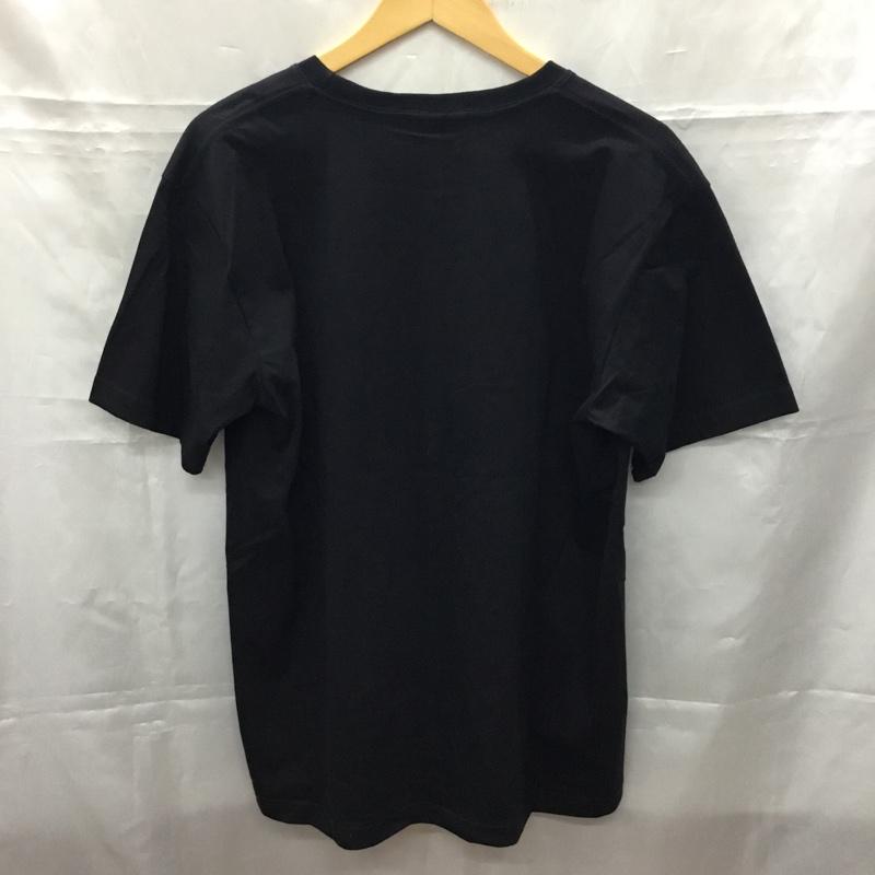 古着 USED Tシャツ 半袖 半袖カットソー プリントTシャツ クルーネックカットソー L プリント 黒 / ブラック /  メンズ USED 古着 中古 10108358