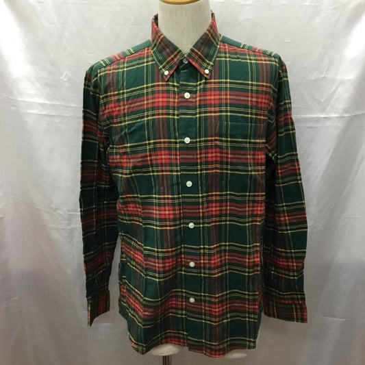 エディーバウアー Eddie Bauer シャツ、ブラウス 長袖 長袖シャツ カラーシャツ ポケットシャツ 長袖カットソー チェックシャツ M チェック マルチカラー / マルチカラー /  メンズ USED 古着 中古 10114808