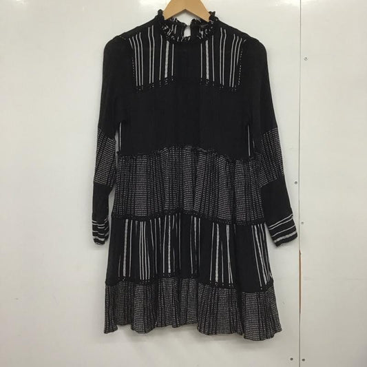 ザラウーマン ZARA WOMAN ワンピース ミニスカート S  黒 / ブラック /  レディース USED 古着 中古 10148780