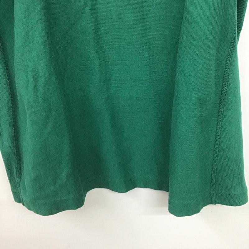 チャンピオン Champion Tシャツ 半袖 半袖カットソー プリントTシャツ クルーネックカットソー L ロゴ、文字 緑 / グリーン /  メンズ USED 古着 中古 10149194
