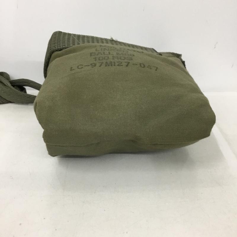 古着 USED ショルダーバッグ ショルダーバッグ ミリタリー ロゴ、文字 カーキ / カーキ /  メンズ USED 古着 中古 10137424