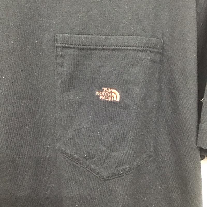ザ ノースフェイス パープルレーベル THE NORTH FACE PURPLE LABEL Tシャツ 半袖 nt3112n ハイバルキーハーフスリーブポケットティー 半袖カットソー XL ロゴ、文字 黒 / ブラック /  メンズ USED 古着 中古 10129070