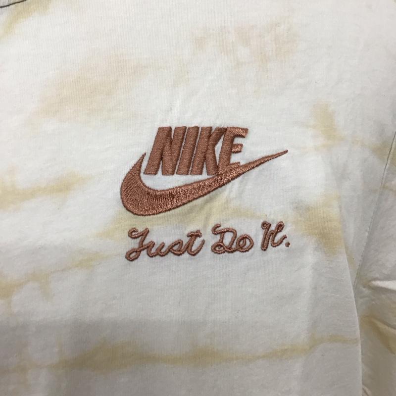ナイキ NIKE Tシャツ 半袖 CW4318-210 M COTTON ED SS TEE スポーツウェア タグ付き XL ロゴ、文字 茶 / ブラウン / X ベージュ / ベージュ /  メンズ USED 古着 中古 10114622