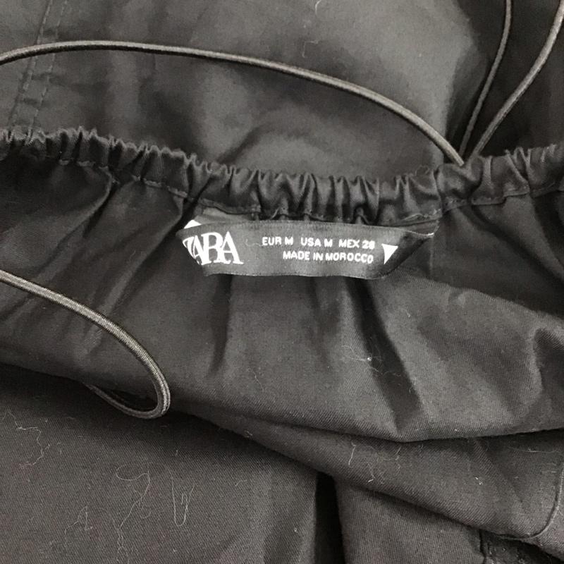ザラ ZARA ワンピース ロングスカート 3378 210 800 ノースリーブ M 無地 黒 / ブラック /  レディース USED 古着 中古 10112951