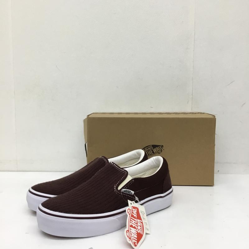 バンズ VANS スリッポン スリッポン V98CF RK SLIPON 24.0cm 無地 茶 / ブラウン / X 白 / ホワイト /  レディース USED 古着 中古 10144211