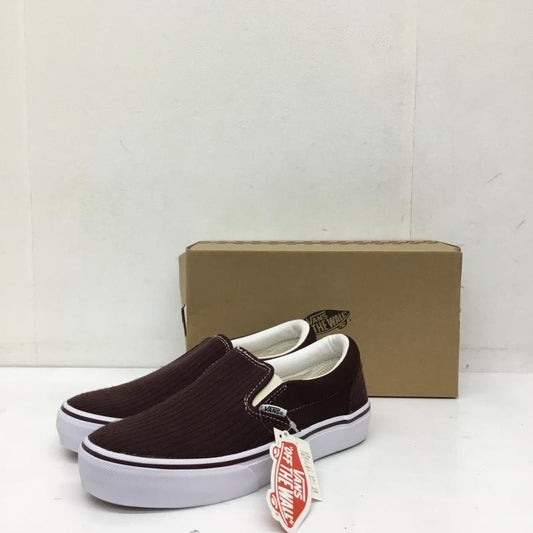 バンズ VANS スリッポン スリッポン V98CF RK SLIPON 24.0cm 無地 茶 / ブラウン / X 白 / ホワイト /  レディース USED 古着 中古 10144211