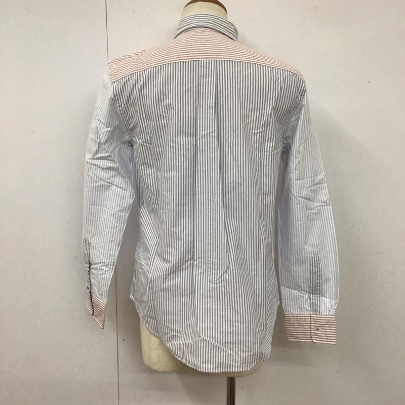 トミーヒルフィガー TOMMY HILFIGER シャツ、ブラウス 長袖 長袖シャツ カラーシャツ ポケットシャツ 長袖カットソー L ストライプ マルチカラー / マルチカラー /  メンズ USED 古着 中古 10112780