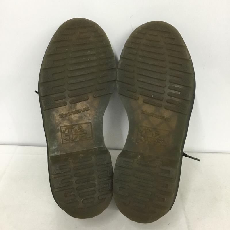 ドクターマーチン Dr.Martens 革靴 革靴 1461 59 3ホール UK5 US：6 無地 黒 / ブラック /  レディース USED 古着 中古 10139220
