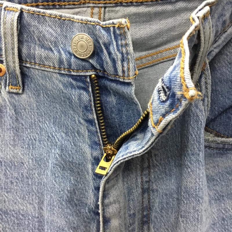 リーバイストラウスアンドコー Levi Strauss & co. パンツ デニム、ジーンズ デニムパンツ ストレートパンツ ワイドパンツ カジュアルパンツ ストレッチパンツ 34 無地 インディゴ / インディゴ /  メンズ USED 古着 中古 10115028