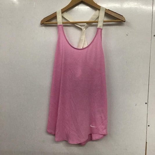 ナイキ NIKE タンクトップ タンクトップ AO9792-629 DRI-FIT ウィメンズ トレーニングタンクトップ スポーツウェア タグ付き L ロゴ、文字 桃 / ピンク / X 白 / ホワイト /  レディース USED 古着 中古 10135567