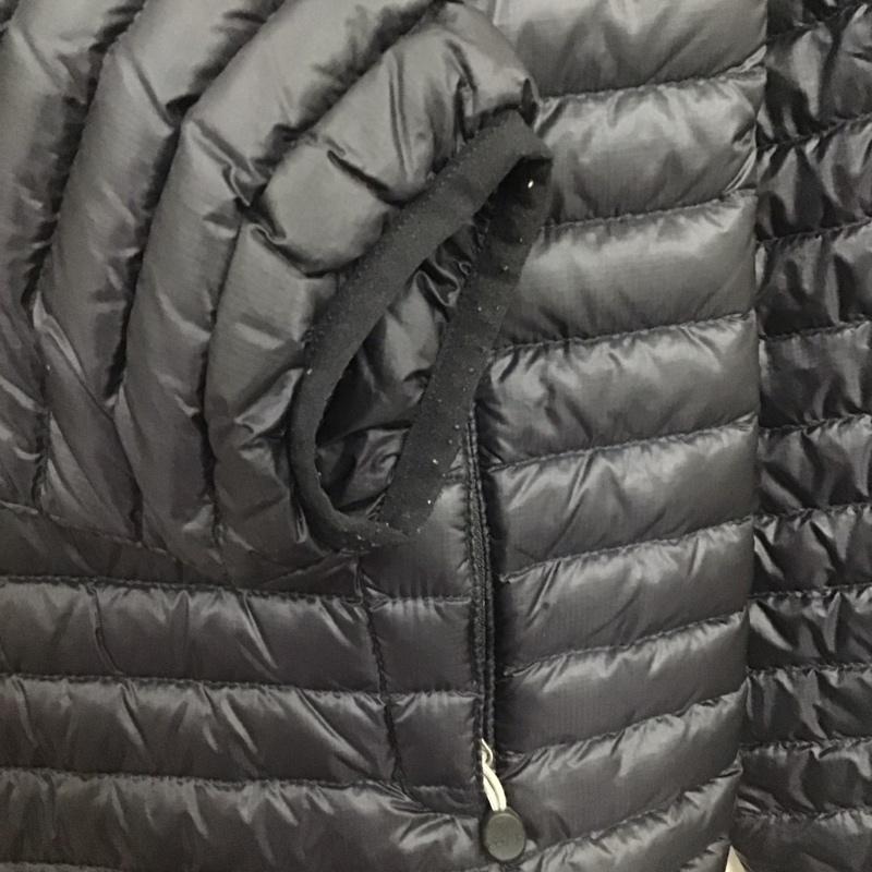 エルエルビーン L.L.Bean ジャケット、上着 ジャケット、ブレザー ジップアップジャケット アウター ダウンジャケット S ロゴ、文字 黒 / ブラック /  メンズ USED 古着 中古 10136586