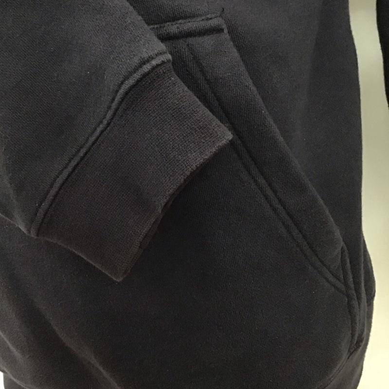ステューシー STUSSY パーカー 長袖 プルオーバー スウェット 裏起毛 S ロゴ、文字 紺 / ネイビー /  メンズ USED 古着 中古 10122157
