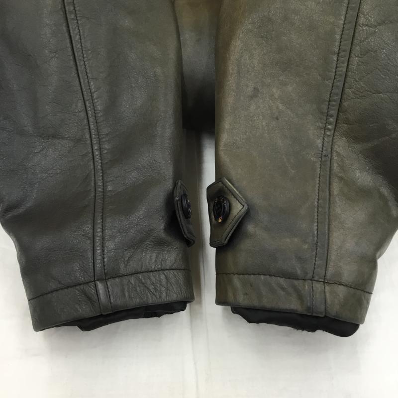 ハーレーダビッドソン Harley-Davidson ジャケット、上着 ライダース M 無地 茶 / ブラウン / X カーキ / カーキ /  メンズ USED 古着 中古 10140002