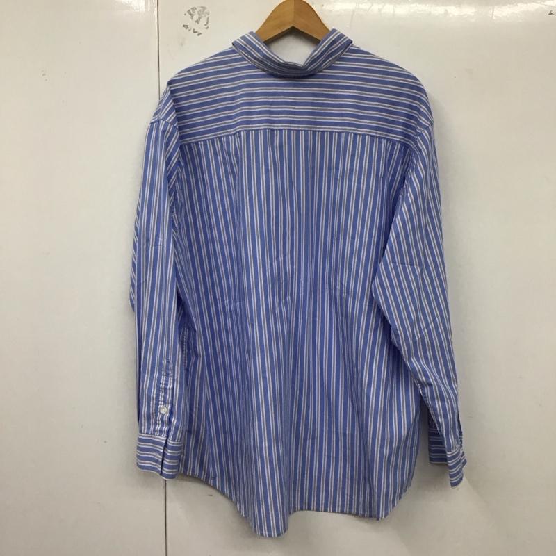ニコアンド niko and... シャツ、ブラウス 長袖 H201MA23TO M ストライプ マルチカラー / マルチカラー /  メンズ USED 古着 中古 10129938