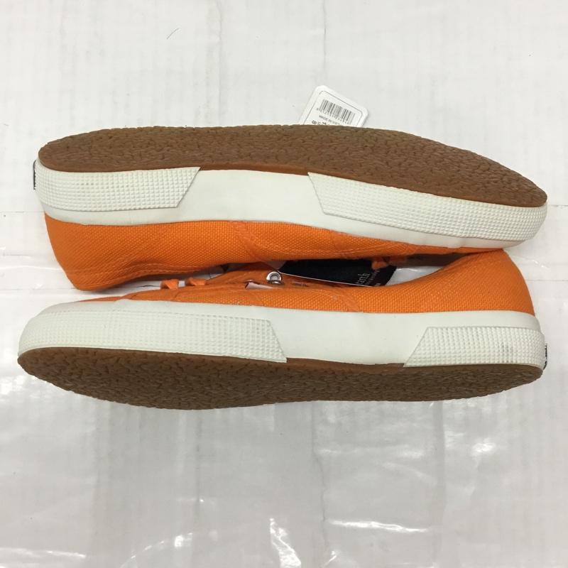 スペルガ SUPERGA スニーカー スニーカー タグ付き 42 キャンバス ロゴ、文字 橙 / オレンジ /  メンズ USED 古着 中古 10117601