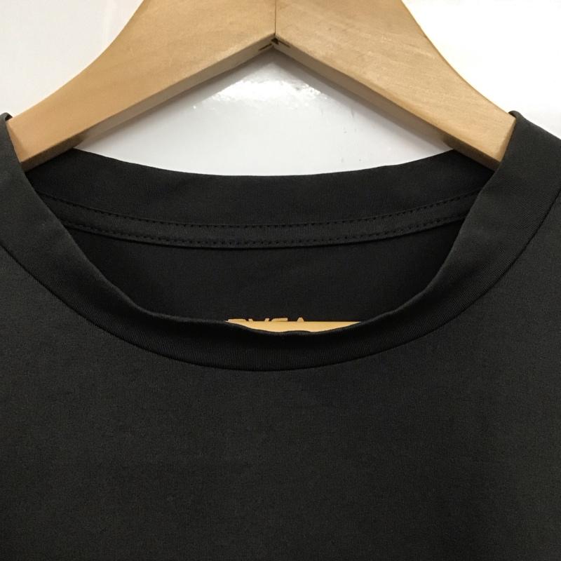 ルーカ RVCA カットソー 半袖 半袖カットソー プリントTシャツ クルーネックカットソー L ロゴ、文字 黒 / ブラック /  メンズ USED 古着 中古 10132824