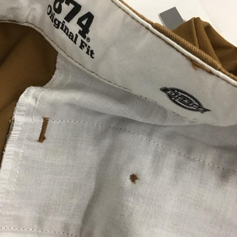 ディッキーズ Dickies パンツ ワークパンツ、ペインターパンツ ワークパンツ ワイドパンツ カジュアルパンツ 36 無地 ベージュ / ベージュ /  メンズ USED 古着 中古 10141365