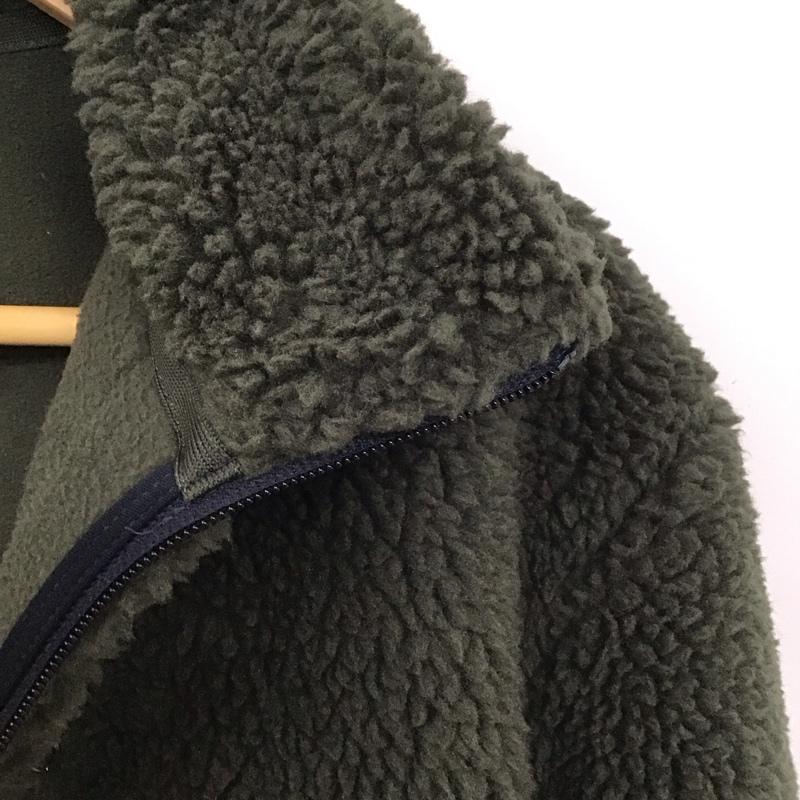 ユニクロ UNIQLO ジャケット、上着 ジャケット、ブレザー 341-450200 防風アウターフリースジャケット ジップアップジャケット M 無地 緑 / グリーン /  メンズ USED 古着 中古 10135510