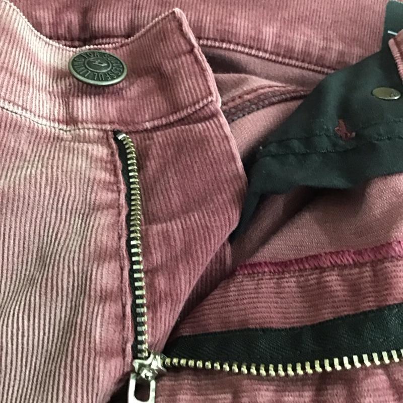 ディーゼル DIESEL パンツ デニム、ジーンズ コーデユロイパンツ スリムパンツ カジュアルパンツ 34 無地 えんじ / ワインレッド /  メンズ USED 古着 中古 10120348