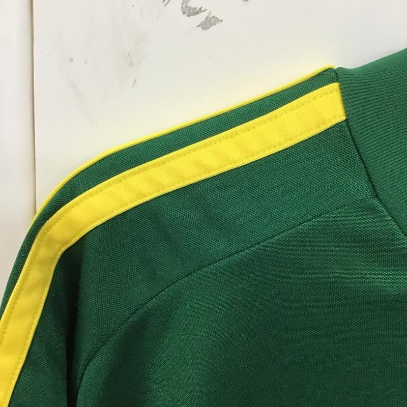 アディダス adidas Tシャツ 半袖 ロゴ、文字 緑 / グリーン /  メンズ USED 古着 中古 10128480