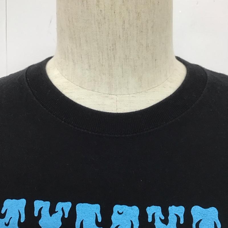 マジカルモッシュミスフィッツ MxMxM カットソー 長袖 長袖カットソー クルーネックカットソー 長袖Tシャツ プリントTシャツ M プリント 黒 / ブラック /  メンズ USED 古着 中古 10107231