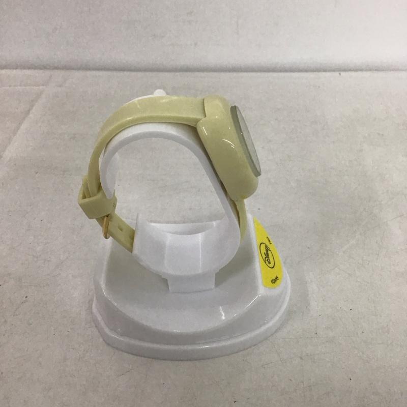 ディズニー Disney 腕時計 アナログ（クォーツ式） DisneyMickey Watch 無地 X キャラクター アイボリー / アイボリー /  レディース USED 古着 中古 10138321