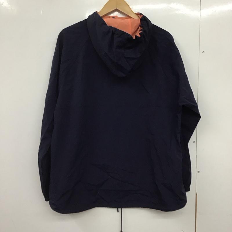 チャンピオン Champion ジャケット、上着 ジャンパー、ブルゾン cw-rsc03 ナイロンパーカー プルオーバー L ロゴ、文字 紺 / ネイビー /  レディース USED 古着 中古 10146945