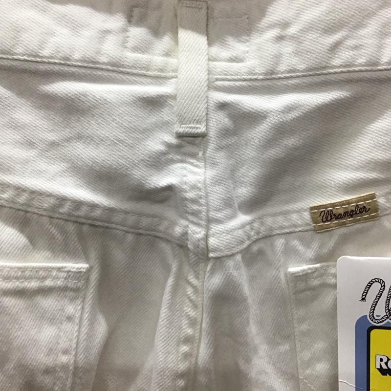 ラングラー Wrangler パンツ デニム、ジーンズ GDS-19000-A ROPE PICNIC WL0721 ルーミージーンズ タグ付き 40 無地 白 / ホワイト /  レディース USED 古着 中古 10116767
