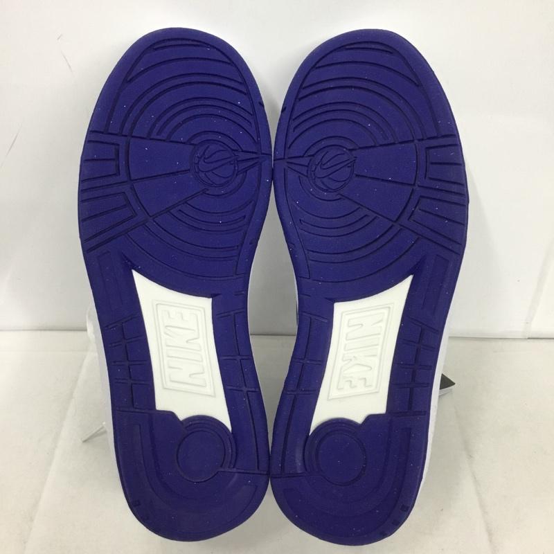 ナイキ NIKE スニーカー スニーカー FB1362-104 FULL FORCE LOW 27cm 27.0cm ロゴ、文字 白 / ホワイト / X 青 / ブルー /  メンズ USED 古着 中古 10140160