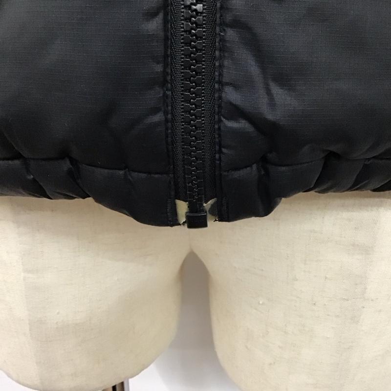 ザノースフェイス THE NORTH FACE ジャケット、上着 ジャンパー、ブルゾン ジップアップジャケット ジャンパー ダウンジャケット カジュアルジャケット アウター ロゴ、文字 黒 / ブラック /  メンズ USED 古着 中古 10122784