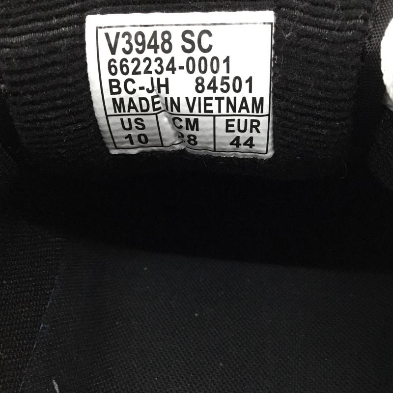 バンズ VANS スニーカー スニーカー V3948 SC JETT 28cm 箱有 軽量ソール 28.0cm ロゴ、文字 黒 / ブラック / X 白 / ホワイト /  メンズ USED 古着 中古 10109388