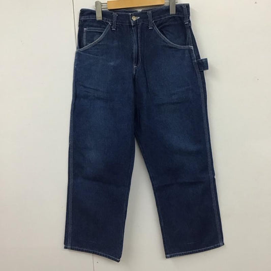 ポインター POINTER パンツ デニム、ジーンズ デニムパンツ ストレートパンツ ワイドパンツ カジュアルパンツ 32インチ 無地 インディゴ / インディゴ /  メンズ USED 古着 中古 10116398