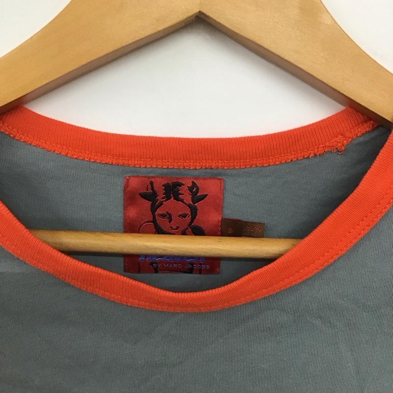 マークジェイコブス MARCJACOBS Tシャツ 半袖 S プリント 灰 / グレー /  レディース USED 古着 中古 10144055