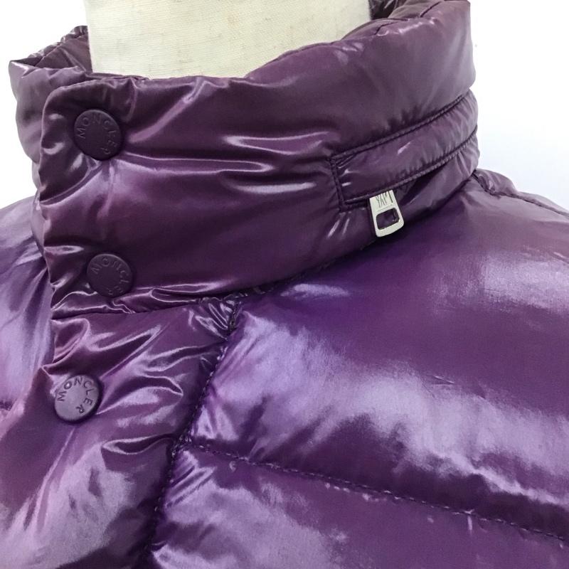 モンクレール MONCLER ジャケット、上着 ジャケット、ブレザー ジップアップジャケット ジャンパー ダウンジャケット カジュアルジャケット 2 ロゴ、文字 紫 / パープル /  メンズ USED 古着 中古 10122130