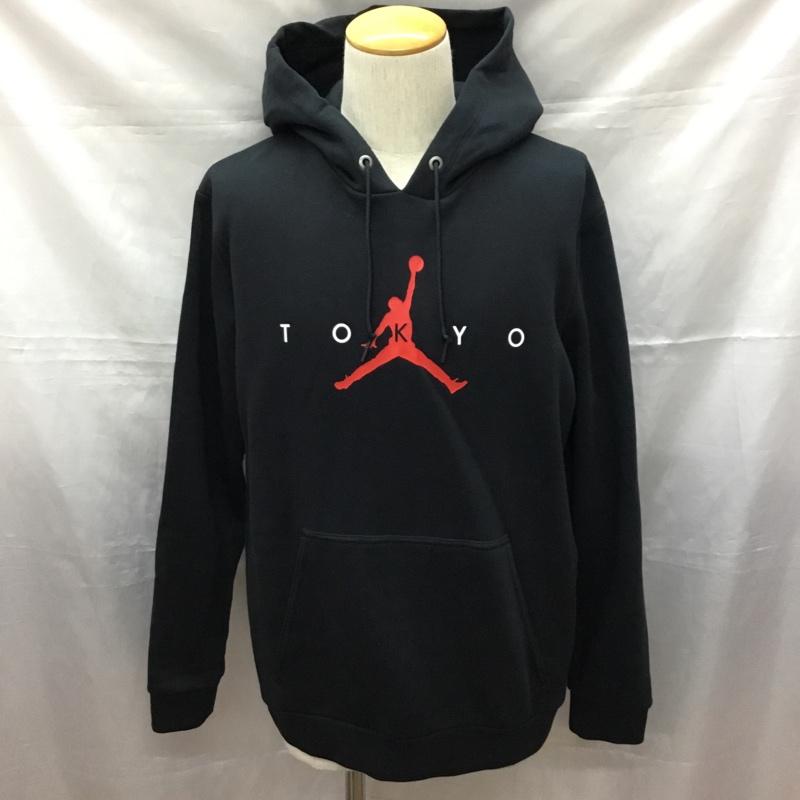 ジョーダンブランド JORDAN BRAND パーカー 長袖 DA7303-010 プルオーバー フーディー XL ロゴ、文字 黒 / ブラック /  メンズ USED 古着 中古 10114804