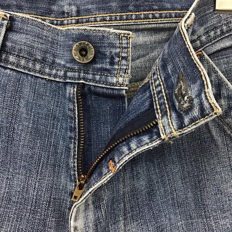 ポロジーンズカンパニー POLOJEANSCO. パンツ デニム、ジーンズ デニムパンツ ワーカージーンズ カジュアルパンツ ストレートパンツ 29インチ 無地 インディゴ / インディゴ /  メンズ USED 古着 中古 10107235