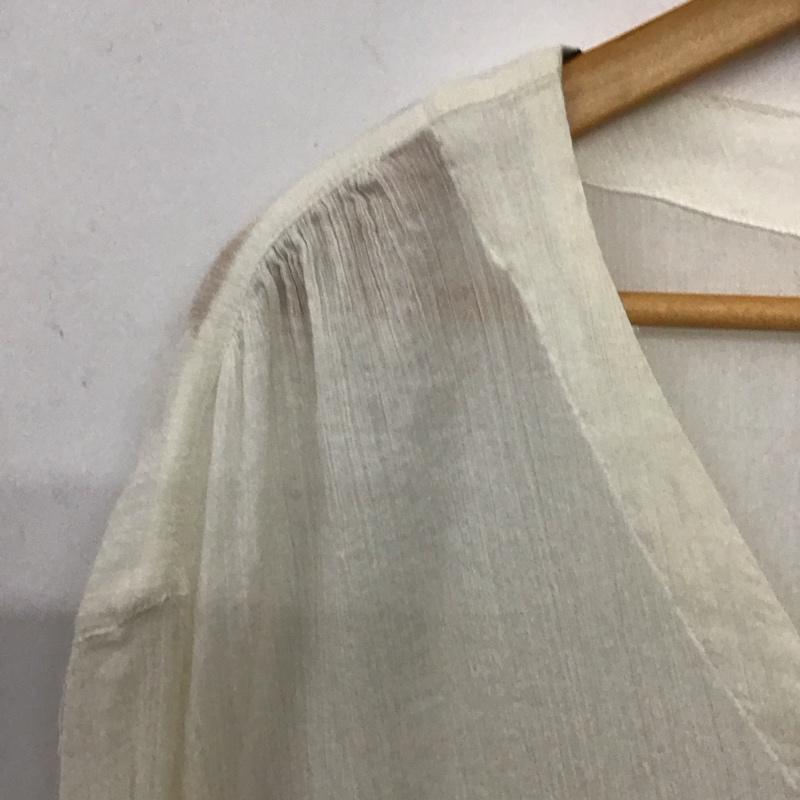 フリークスストア FREAK S STORE シャツ、ブラウス 七分袖 FREE 無地 白 / ホワイト /  レディース USED 古着 中古 10137187