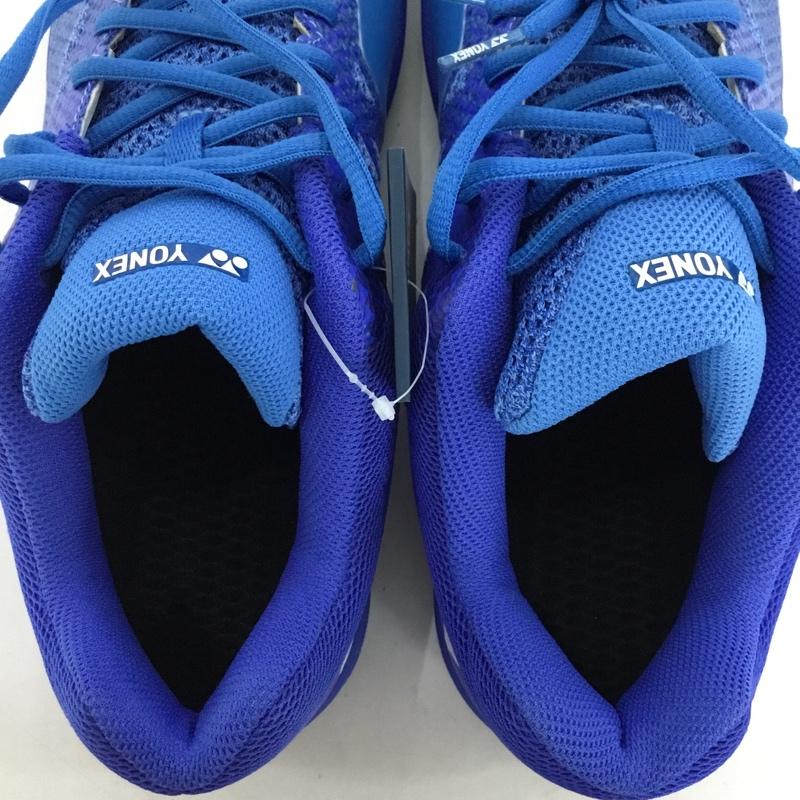 ヨネックス YONEX スニーカー スニーカー SHBA3M パワークッション エアラス3メン バドミントンシューズ 28cm 箱有 28.0cm ロゴ、文字 青 / ブルー /  メンズ USED 古着 中古 10147943