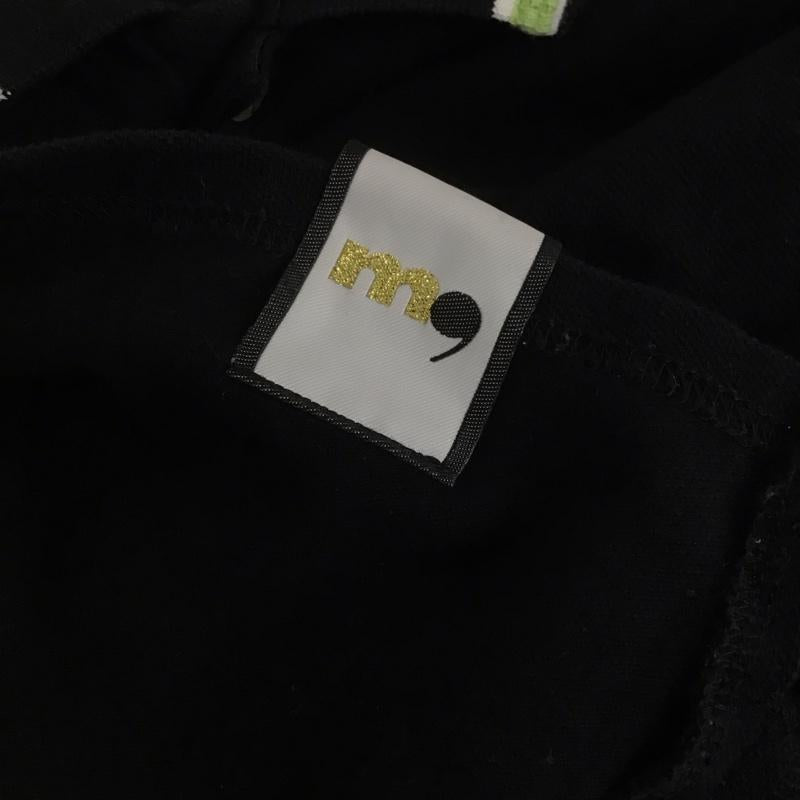 メルシーボークー mercibeaucoup, ポロシャツ 半袖 半袖カットソー 半袖ポロシャツ 3 無地 黒 / ブラック /  メンズ USED 古着 中古 10128779