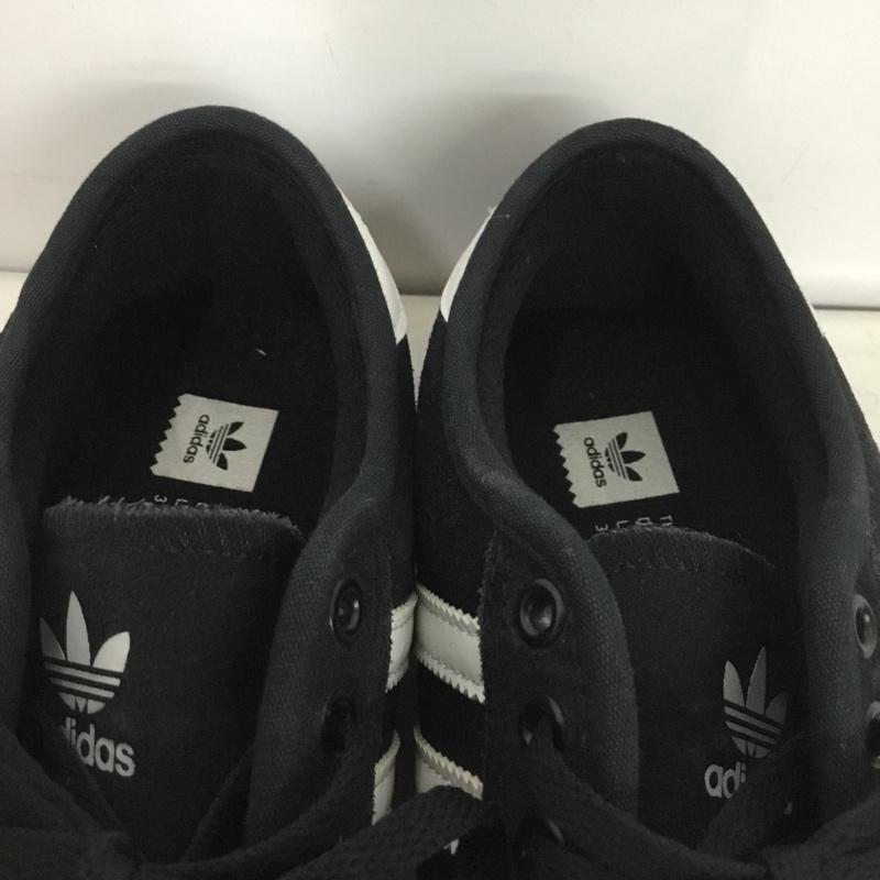 アディダス adidas スニーカー スニーカー EG2632 SEELEYXT 24.5cm 24.5cm ロゴ、文字 黒 / ブラック / X 白 / ホワイト /  レディース USED 古着 中古 10148637
