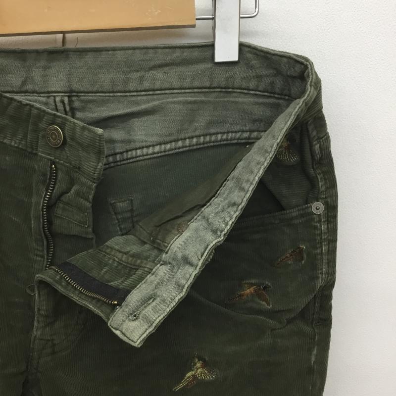 ポロラルフローレン POLO RALPH LAUREN ボトムス ボトムス コーデュロイパンツ 31インチ 刺繍 緑 / グリーン /  メンズ USED 古着 中古 10107619